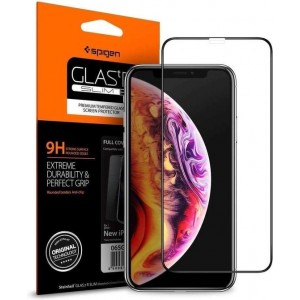 Spigen Full Cover Glass Apple iPhone 11 Pro Max / iPhone XS Max - 065GL25232 - Black