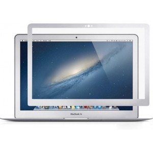 Mobigear Kunststof Screenprotector Zilver Apple Macbook Air 13 inch