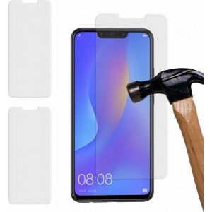 MP case 3 Stuks Huawei P Smart+Plus (Nova 3i) Tempered Glass Screen Protector glas folie 9H