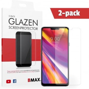 2-pack BMAX LG G7 ThinQ Glazen Screenprotector | Beschermglas | Tempered Glass