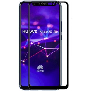 Huawei Mate 20 Lite Screenprotector Glas Full Cover - 1x Tempered Glass Screen Protector