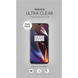 Selencia Duo Pack Ultra Clear Screenprotector voor de OnePlus 6T / OnePlus 7