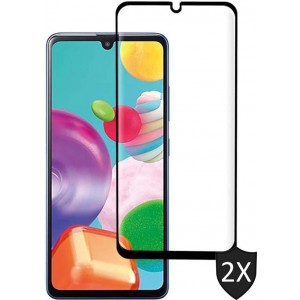 Samsung A41 Screenprotector - Samsung Galaxy A41 Screenprotector - Full Screen Protector Glas - 2 Stuks