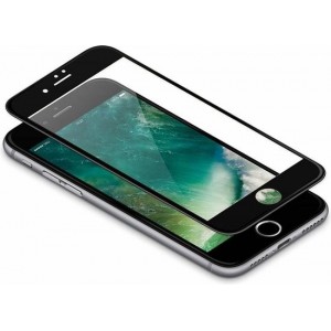 3D Screenprotector voor iPhone 8 - Zwart