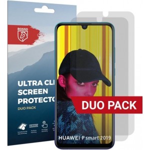 Rosso Huawei P Smart (2019) Ultra Clear Screen Protector Duo Pack