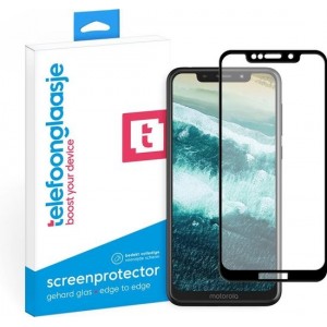 Motorola Moto One screenprotector gehard glas Edge to Edge