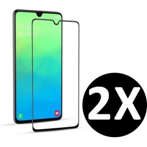 Samsung Galaxy A41 Volledige Scherm Screenprotector Glas Gehard Tempered Glass - 2 Stuks