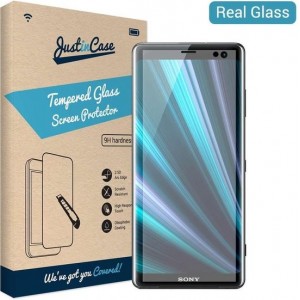 Just in Case Tempered Glass Sony Xperia XZ3 Protector - Arc Edges