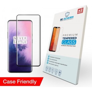 BE-SCHERM OnePlus 7 Pro Screenprotector Glas (2x) - Tempered Glass - Case Friendly