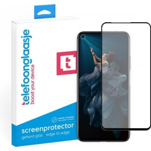 Honor 20 screenprotector gehard glas Edge to Edge