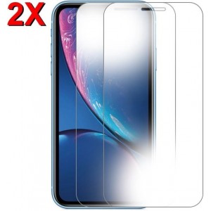 MMOBIEL 2 Stuks iPhone 11 / XR Glazen Screenprotector Tempered Gehard Glas 2.5D 9H (0.26mm) - inclusief Cleaning Set