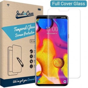 Just in Case Tempered Glass LG V40 Protector - Arc Edges