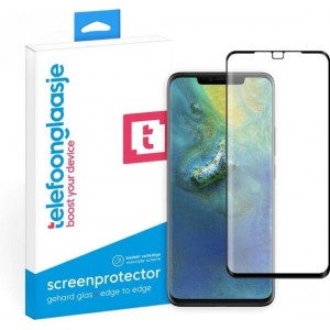 Huawei Mate 20 Pro screenprotector gehard glas Edge to Edge