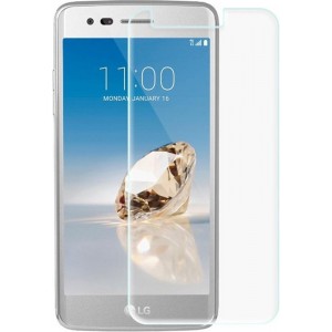 LG K10 (2017) Gehard Glazen screenprotector / tempered glass 2.5D 9H