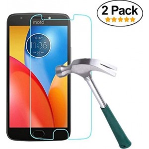 2 stuks Screen protector voor Motorola Moto E4 Plus - Tempered Glass