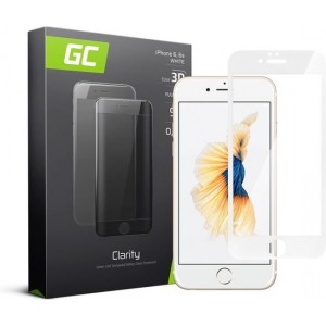 GC Clarity Screen Protector voor Apple Iphone 6 6S - wit