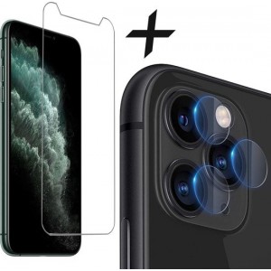 iPhone 11 Pro Screen Protector - Screenprotector Glas + Camera Protector