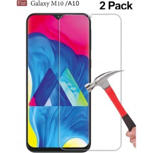 2 Stuks Screenprotector Tempered Glass Glazen Gehard Screen Protector 2.5D 9H (0.3mm) - Samsung Galaxy M20