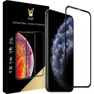 iPhone 11 Pro Max Screenprotector - Tempered Gehard Glas - Full Screen Volledig Beeld - iCall