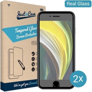 Just in Case Tempered Glass Apple iPhone SE 2020 2 stuks