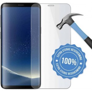 Screenprotector voor Samsung Galaxy A6 Plus 2018 van gehard glas 2.5D 0.3mm 9H