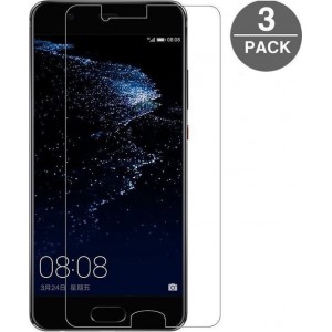 3 stuks Glass Screenprotector - Tempered Glass voor Huawei P10