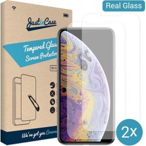 Apple iPhone 11 Pro / iPhone XS / iPhone X screenprotector van gehard glas - Just in Case