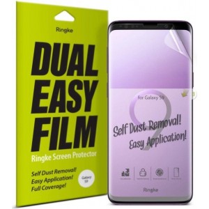 Ringke DualEasy Anti-Stof Screen Protector Galaxy S9 2-Pack