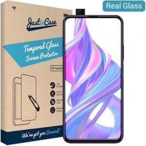 Just in Case Tempered Glass Honor 9X Pro Protector - Arc Edges