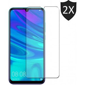 2x Huawei P Smart 2019 Screenprotector Glazen Gehard | Case Friendly | Tempered Glass - van iCall