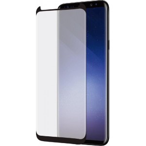 Azuri screenprotector curved tempered glass RINOX ARMOR - Voor Samsung Galaxy S9 - Zwart