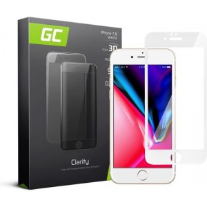 GC Clarity Screen Protector voor Apple Iphone 7 8 - wit