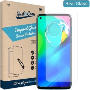 Just in Case Tempered Glass Motorola Moto G8 Protector - Arc Edges