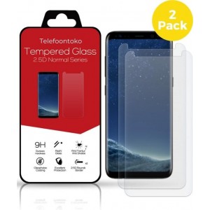 Samsung Galaxy S8 Glazen Screenprotector 2 x | Gehard Beschermglas |Tempered Glass