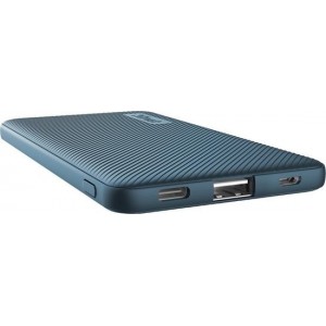 Trust Mobile Primo - Powerbank Ultra dun - 5000 mAh - USB-C - Blauw