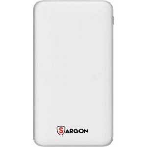 Sargon Powerbank 10000 mah - Quick Charge – 3 Usb Poorten - Powerbank Iphone - Powerbank Samsung – Wit