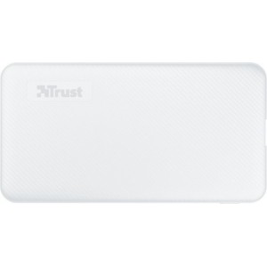 Trust Mobile Primo - Powerbank Ultra dun - 5000 mAh - USB-C - Wit
