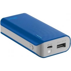 Trust Urban Primo Powerbank - 4.400 mAh - Blauw