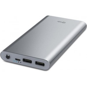 BeHello Powerbank QC 3.0 Fast Charging 12.000 mAh Silver