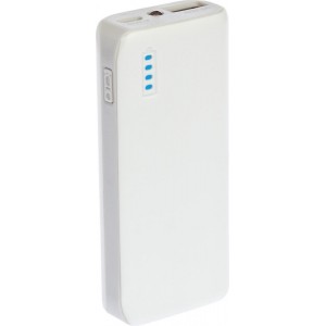 Grixx Optimum Powerbank - 5200mAh - Wit