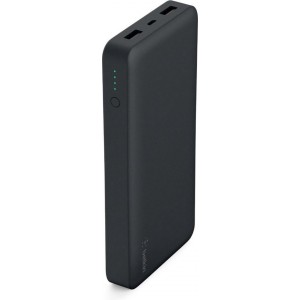 Belkin powerbank 15000 mAh met Micro USB oplaad kabel - Zwart