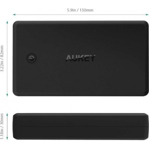 Aukey - QC 3.0 Powerbank 30000mAh