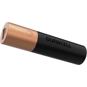 Duracell Powerbank - 3.350 mAh - Zwart/Goud