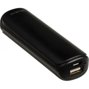 Valueline Powerbank 2.200 mAh - 5 V - 1 A - Zwart