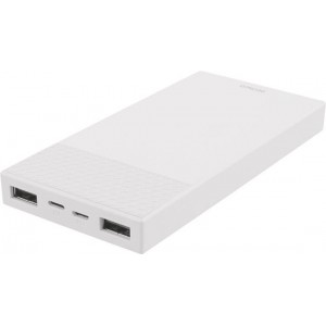 DELTACO PB-817 Powerbank 10.000 mAh - 2 USB poorten - met batterijstatus indicator