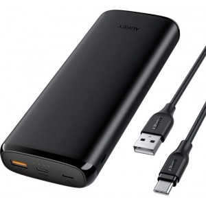 Aukey 20.000mAh Powerbank Power Delivery - PB-Y23 - Zwart