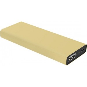 Venditio Powerbank - 4000 mAh - Iphone Geel