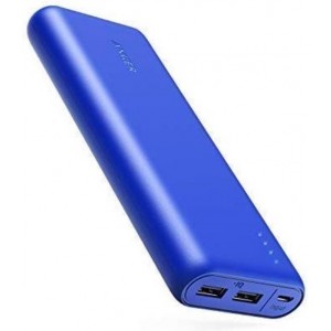 Anker PowerCore Powerbank - 20.000 mAh - Blauw