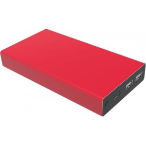 Powerit-Now Powerbank 20000 mAh, Iphone Rood