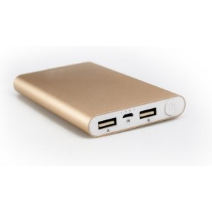 Mr Handsfree Portable Charger 8.000 mAh GOLD